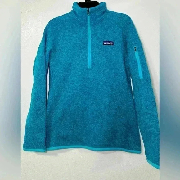 185. Patagonia Better Sweater 1/4 Zip Fleece Pullover in Size Women's XS - Picture 3 of 7